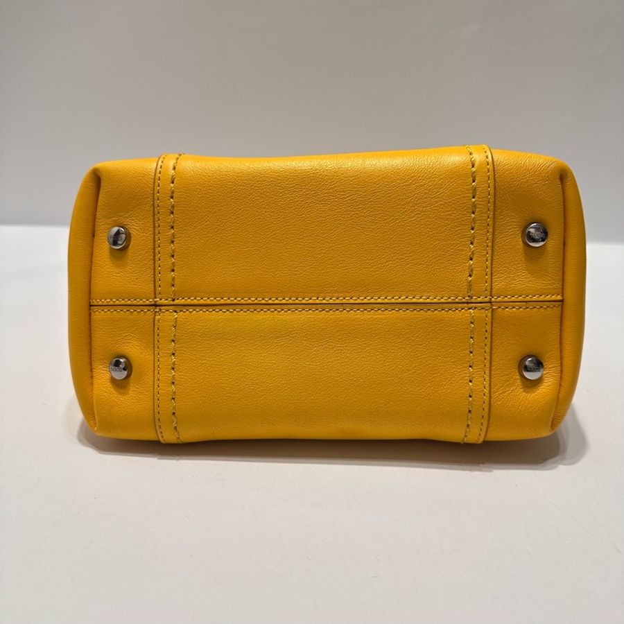 TOD'S DOUBLE T 經典品牌雙T字小牛皮手提兩用包-9