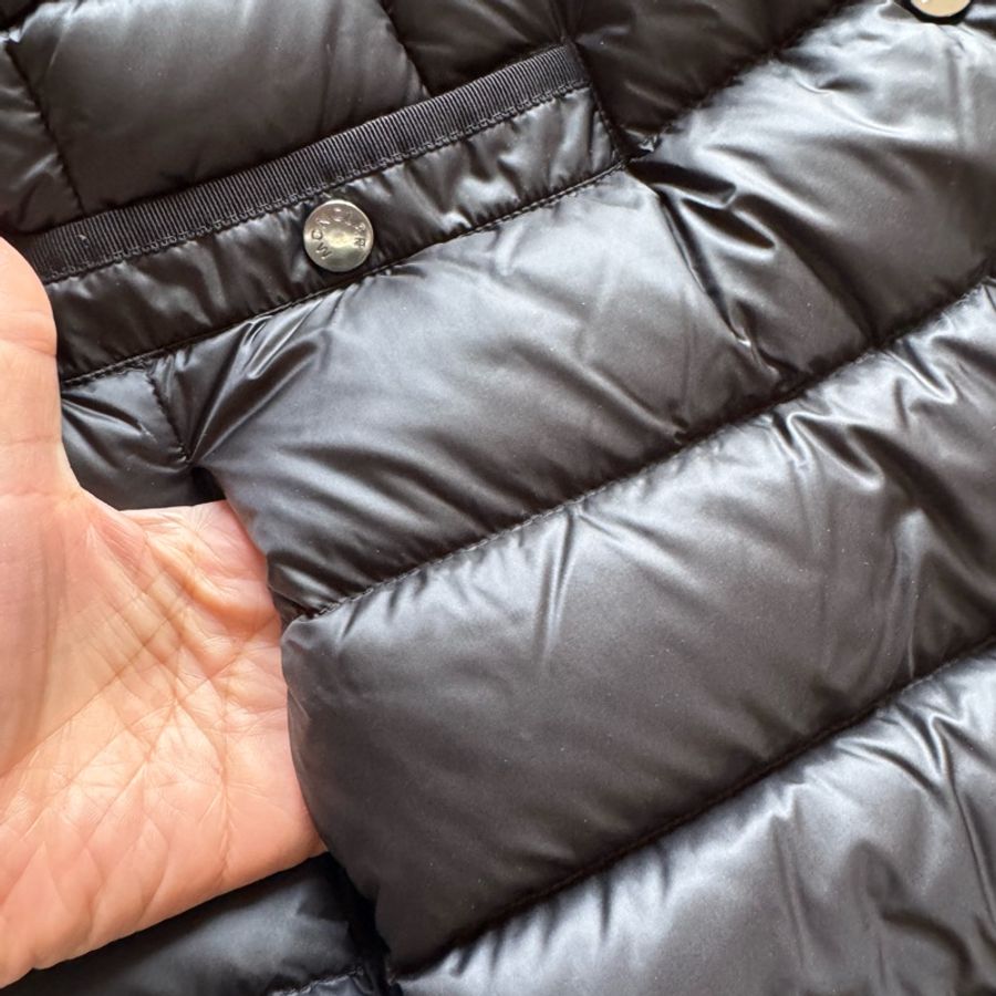 Moncler 羽絨外套 DOUDOUNE LEGERE 霧黑 中長款 2號-20