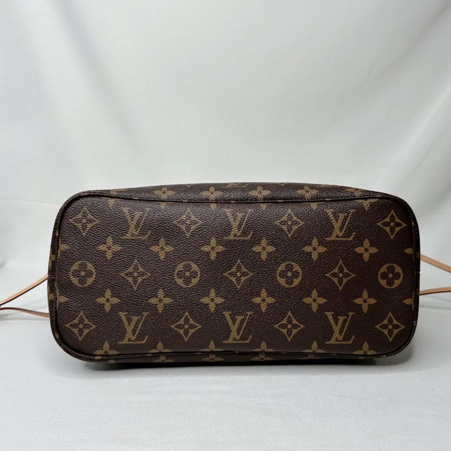 LV Neverfull PM小號老花托特包-9