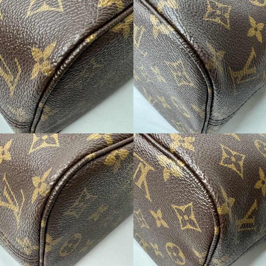 LV Neverfull PM小號老花托特包-10