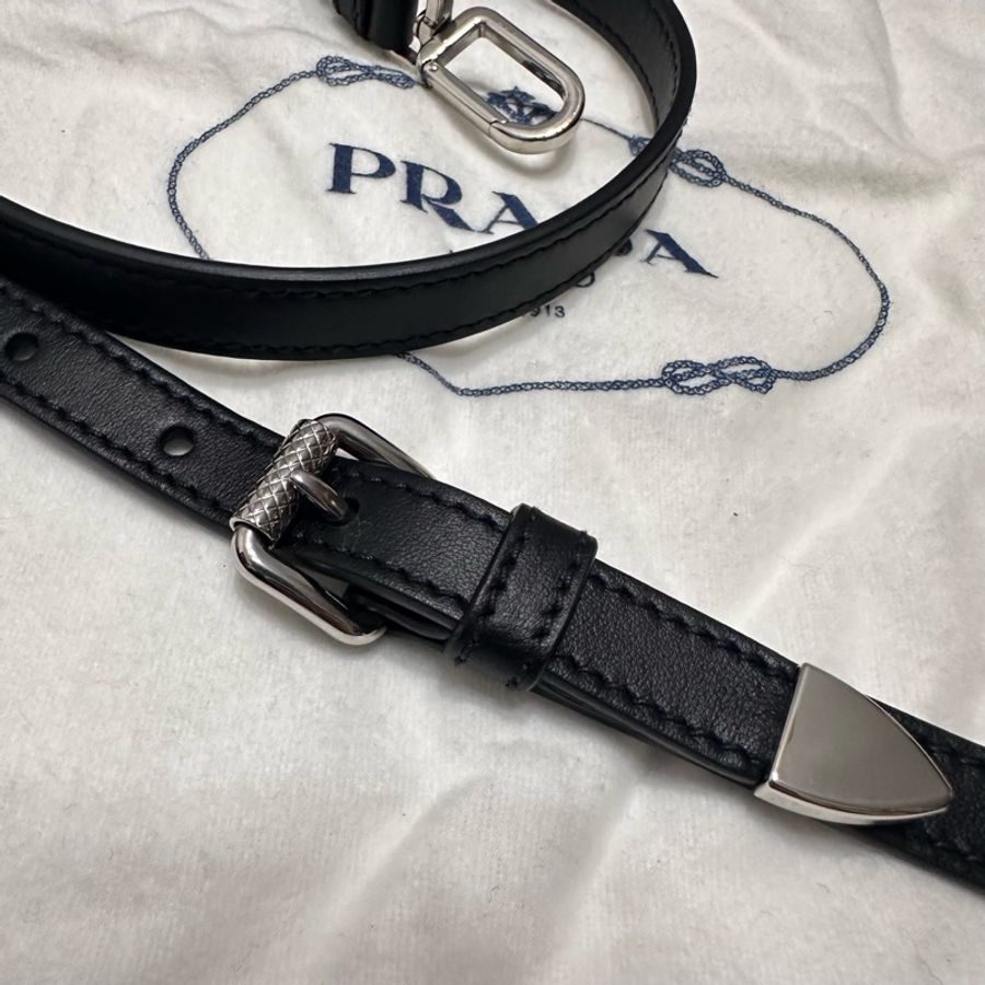 PRADA Saffiano 邊飾 Elektra 兩用包(典藏款)-28