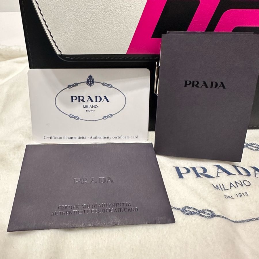 PRADA Saffiano 邊飾 Elektra 兩用包(典藏款)-29