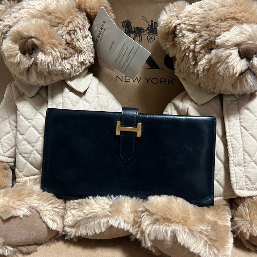 HERMES 愛馬仕 對開長夾-0