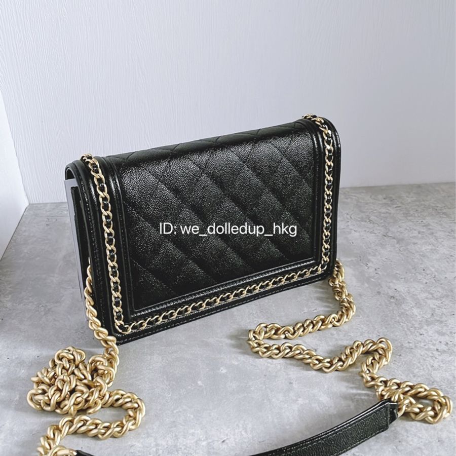 Chanel 荔枝皮 WOC BOY款-1