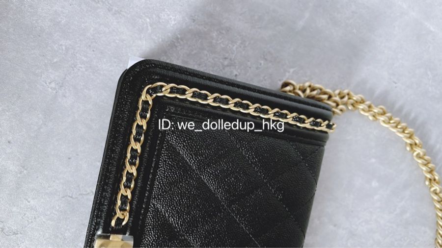 Chanel 荔枝皮 WOC BOY款-4