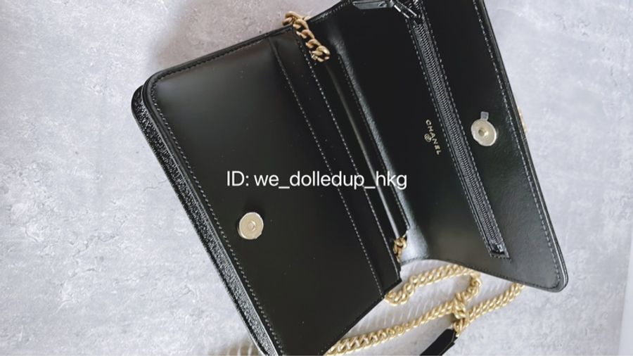Chanel 荔枝皮 WOC BOY款-5