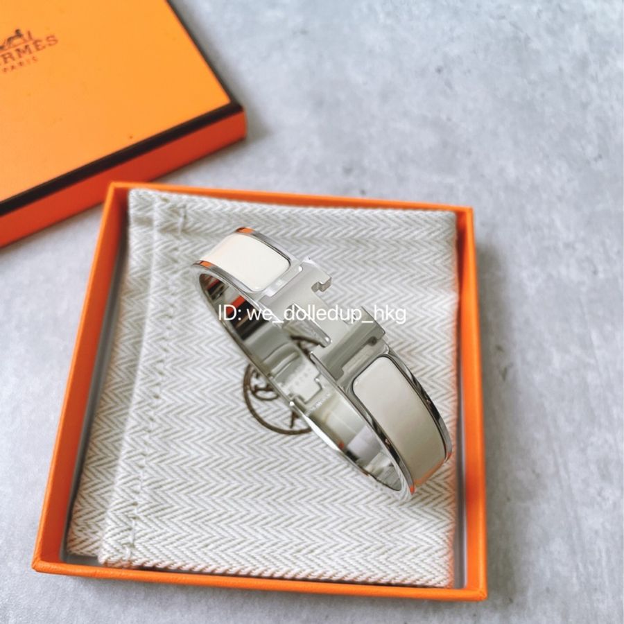 Hermes Clic H 白銀GM-2