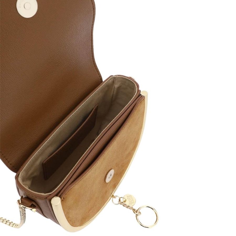 See By Chloe Mara Evening Crossbody Bag for Women in Caramelo (CHS20ASA57820-242)-3