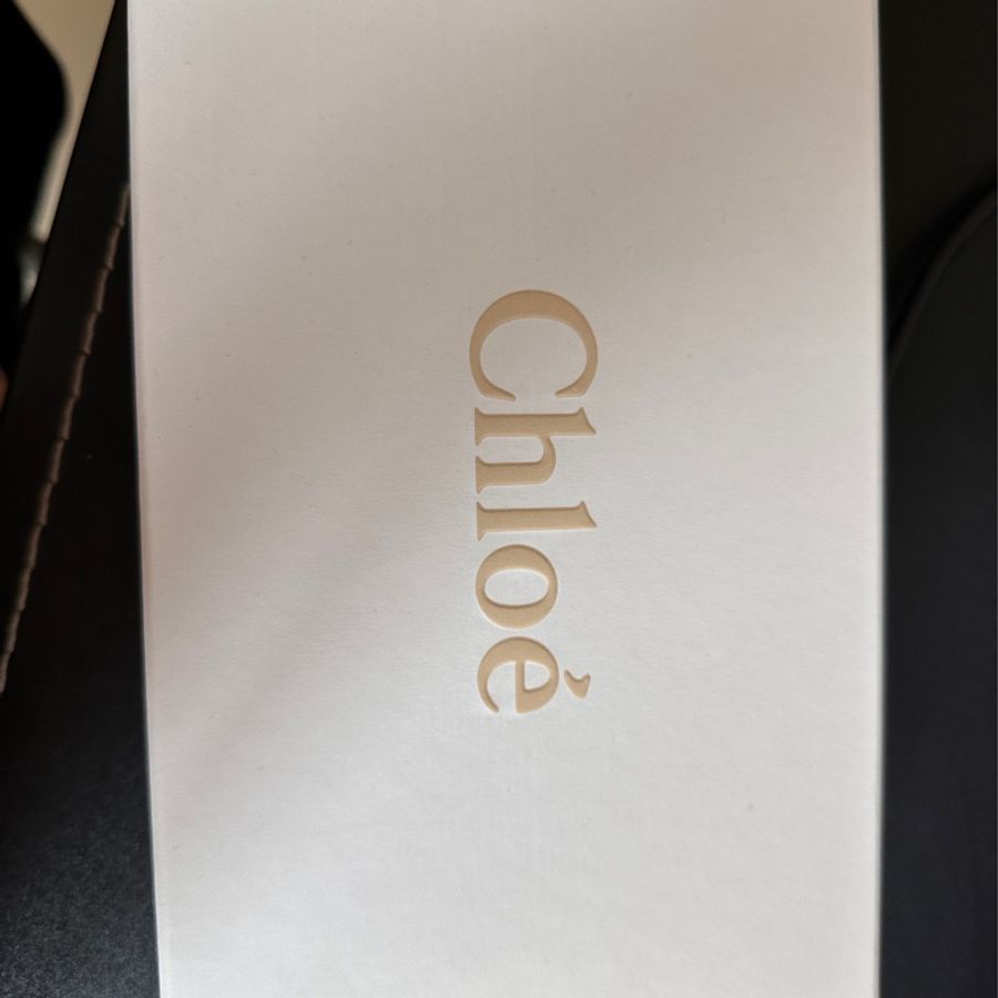 Chloe MARCIE 長夾錢包 牛皮 翻蓋 紅棕色-26