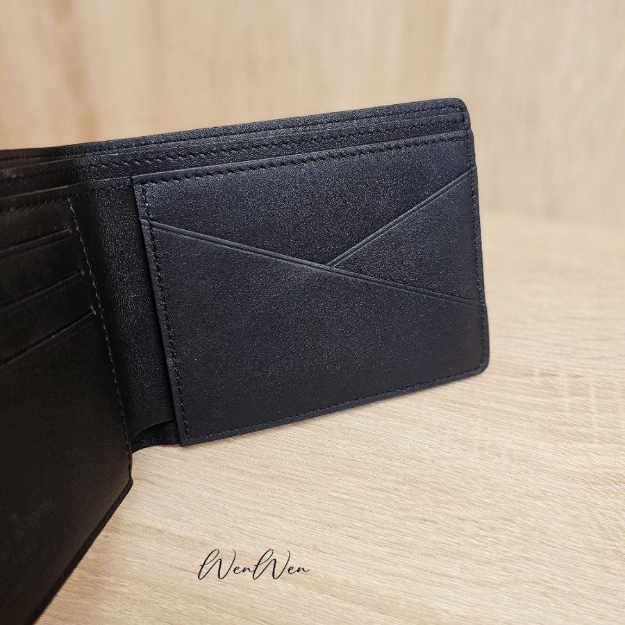 LV Multiple黑釦對開短夾 官方型號 [M69829]-5