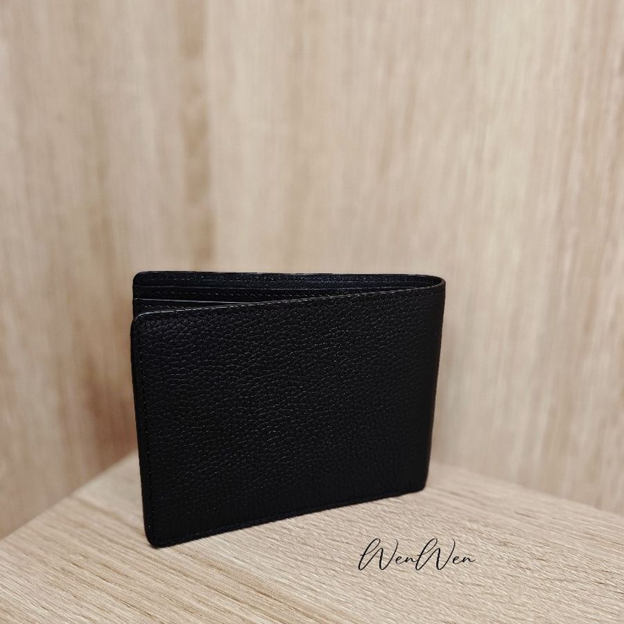 LV Multiple黑釦對開短夾 官方型號 [M69829]-8