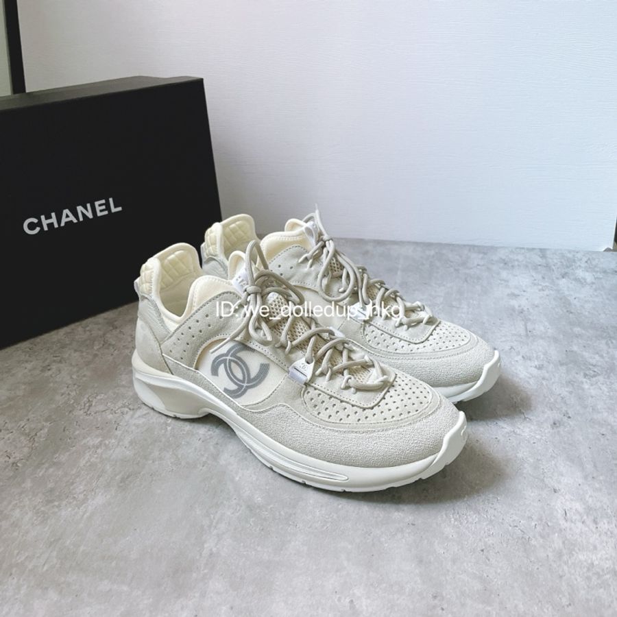 Chanel 米白球鞋 42碼-2