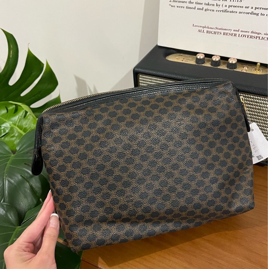 大降價‼️Celine中古黑花雲朵包 大號-4