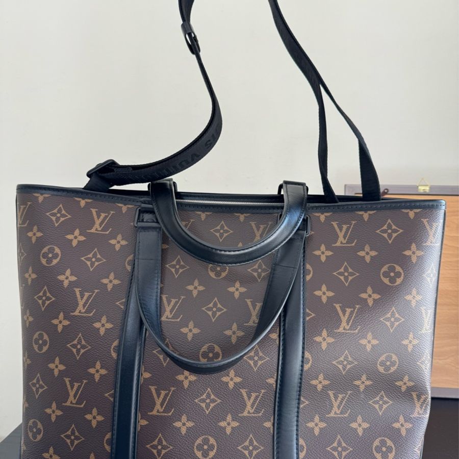 LOUIS VUITTON 路易威登WEEK-END托特包PM M45734LV晶片款-1