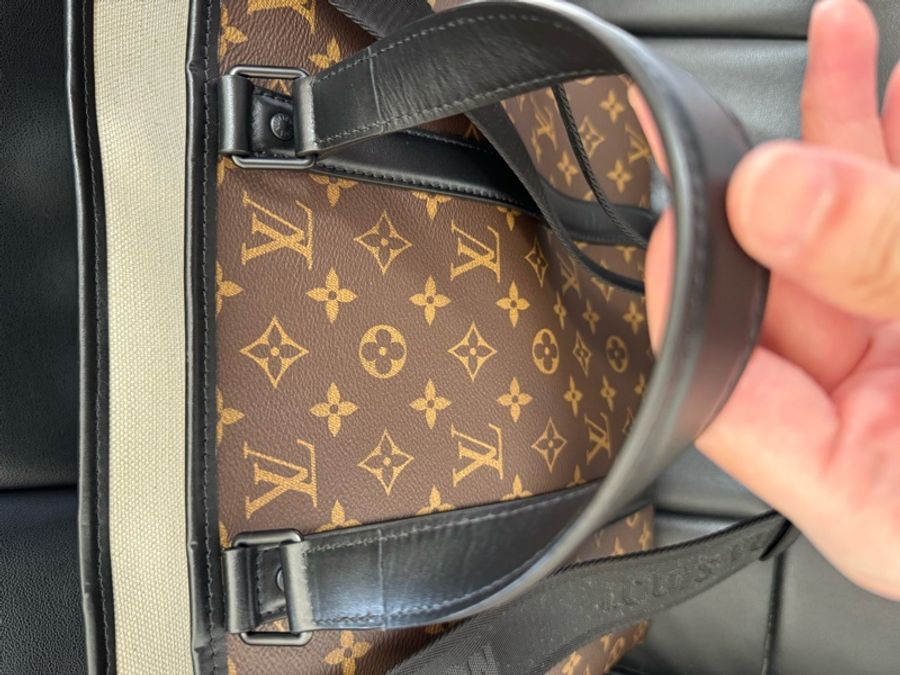 LOUIS VUITTON 路易威登WEEK-END托特包PM M45734LV晶片款-4