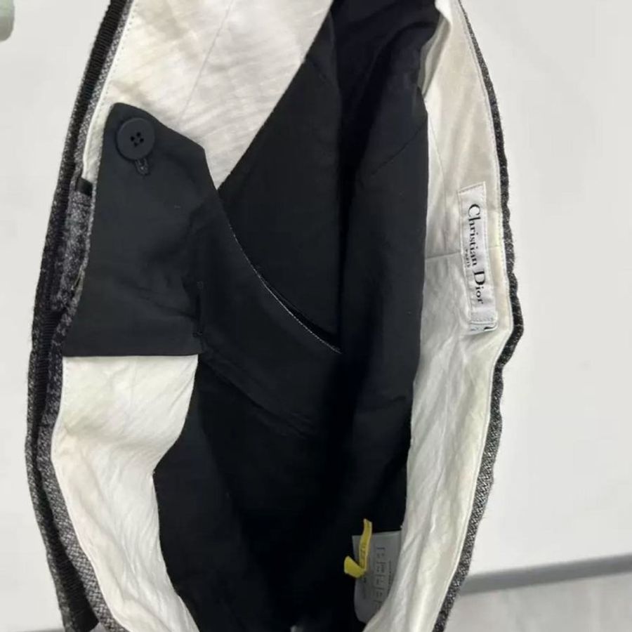 Dior 漸變色羊毛桑蠶絲 短裙褲裙 42號，腰圍79，裙長40 穿兩次閒置 原價六萬多-4
