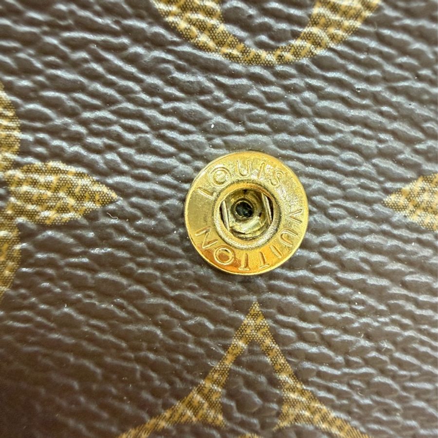 Louis Vuitton M61289 老花粉釦Emilie長夾-25