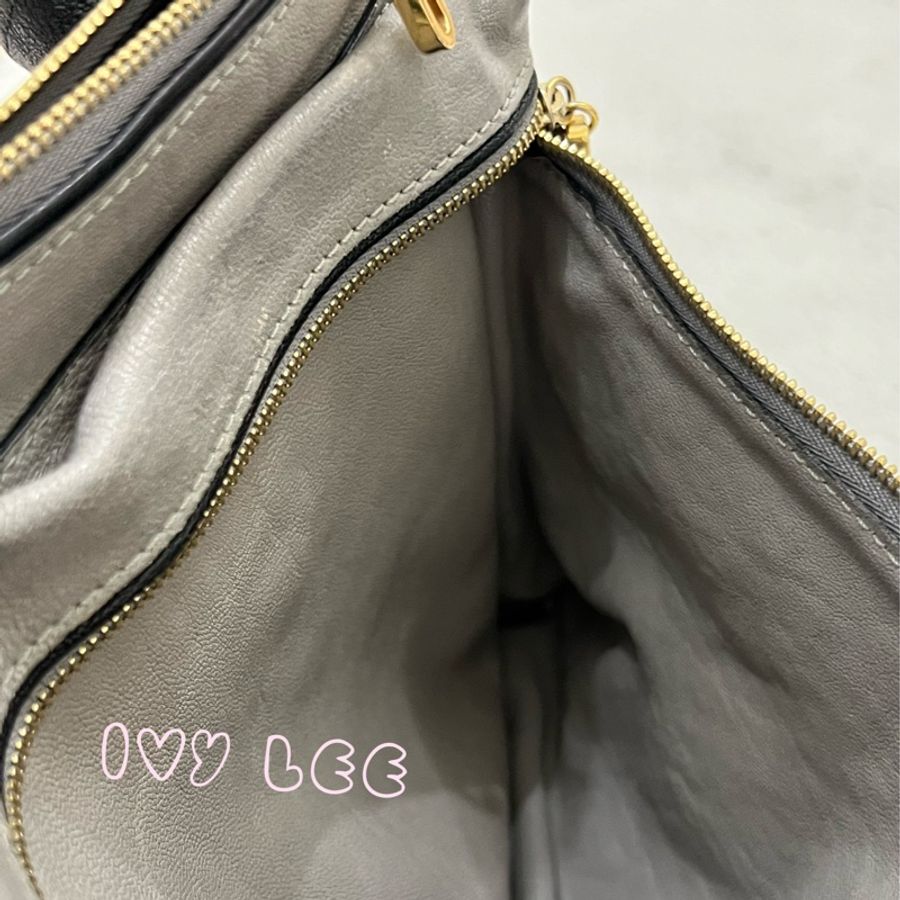 Chloé Medium Sennen Bag 經典灰 肩背包 手提包 二手精品-10