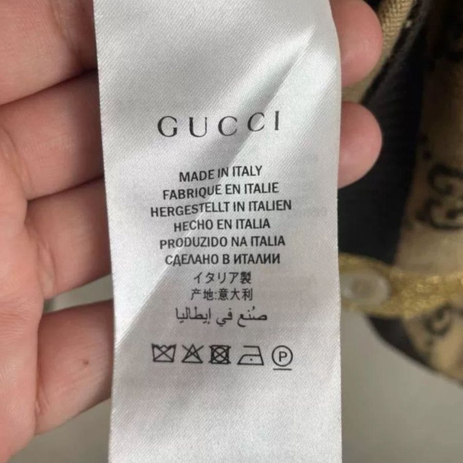 GUCCI 金線滿LOGO針織外套 L號 幾乎全新-1