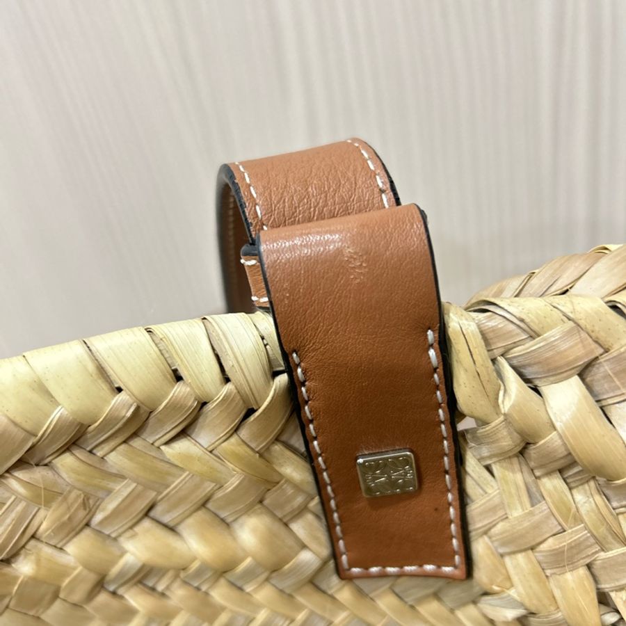 Loewe 竹編包 草編包 (中號)-22