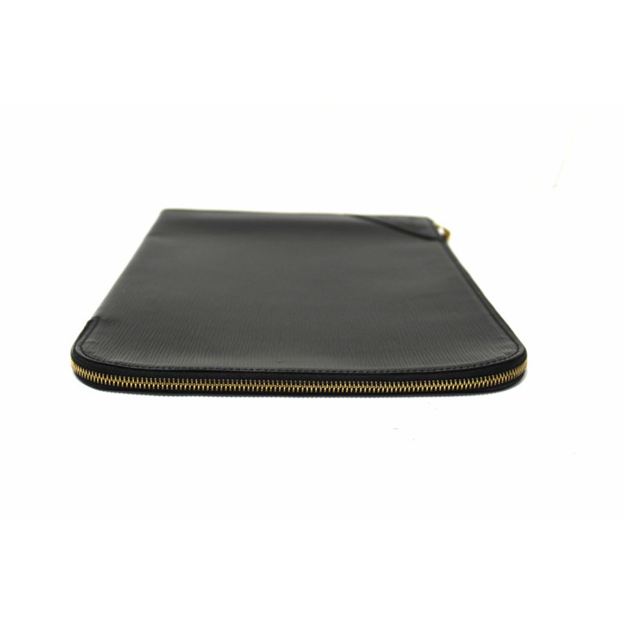 Vintage Louis Vuitton Golf Cup 1990 Charity Tournament Black Epi Leather Poche Documents Portfolio Case-4