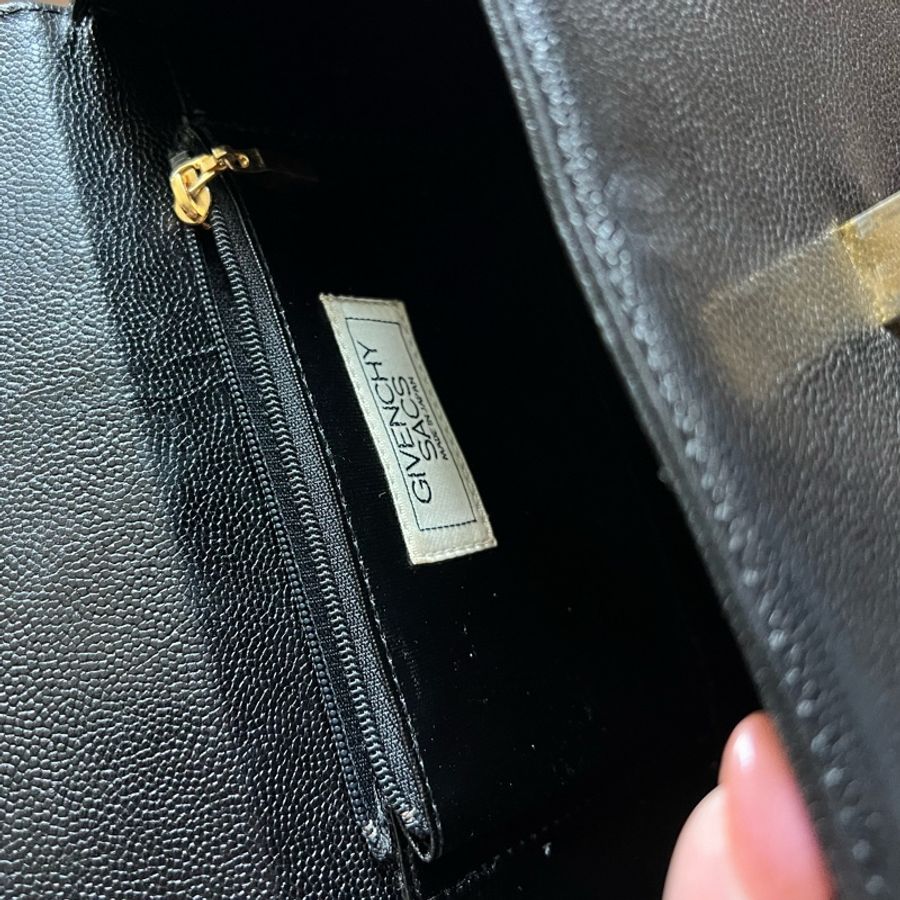 Givenchy中古盒子包 魚子醬皮-14