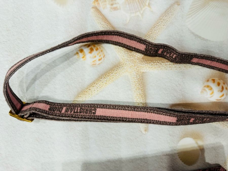 Dior book tote 粉色刺繡 直式 迷你手提包 肩背包 《全新未使用》-13