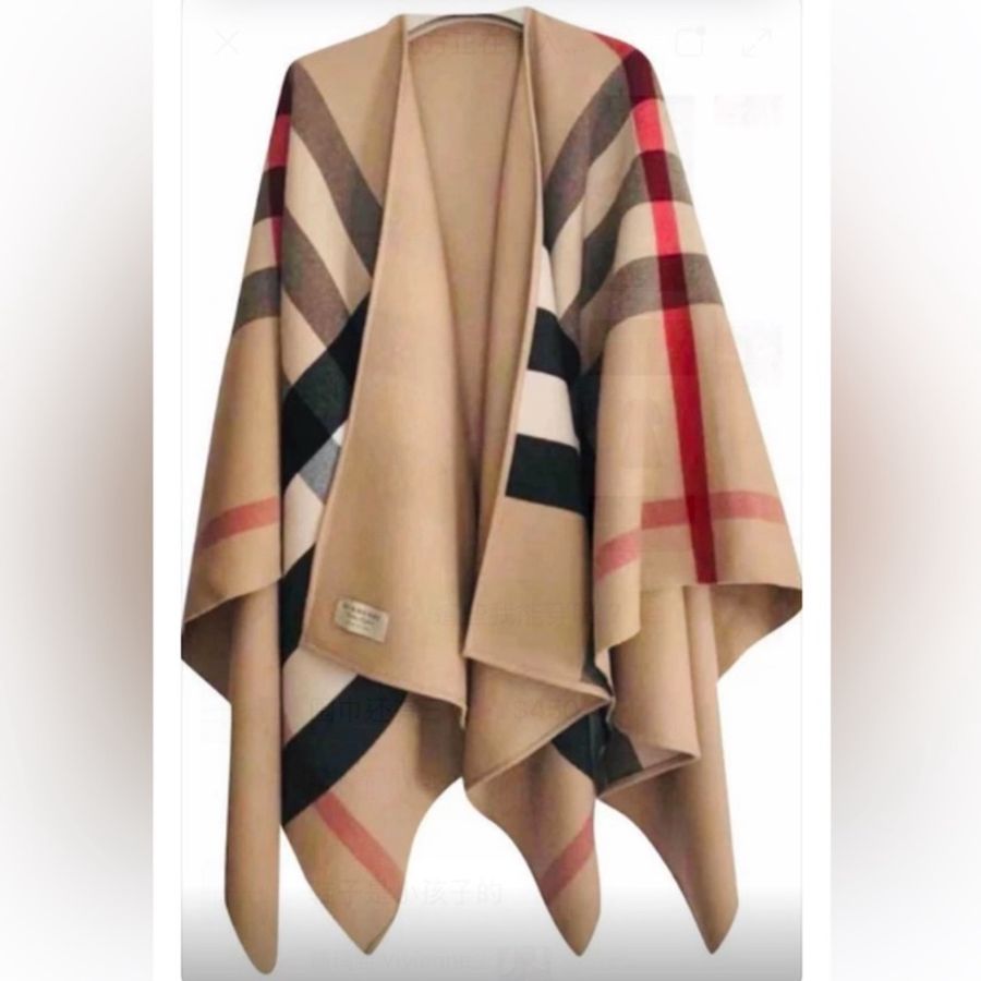 🔥🔥🔥Authentic Burberry 兩面可用經典披肩-16