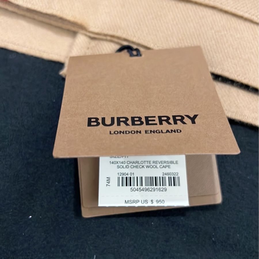 🔥🔥🔥Authentic Burberry 兩面可用經典披肩-18