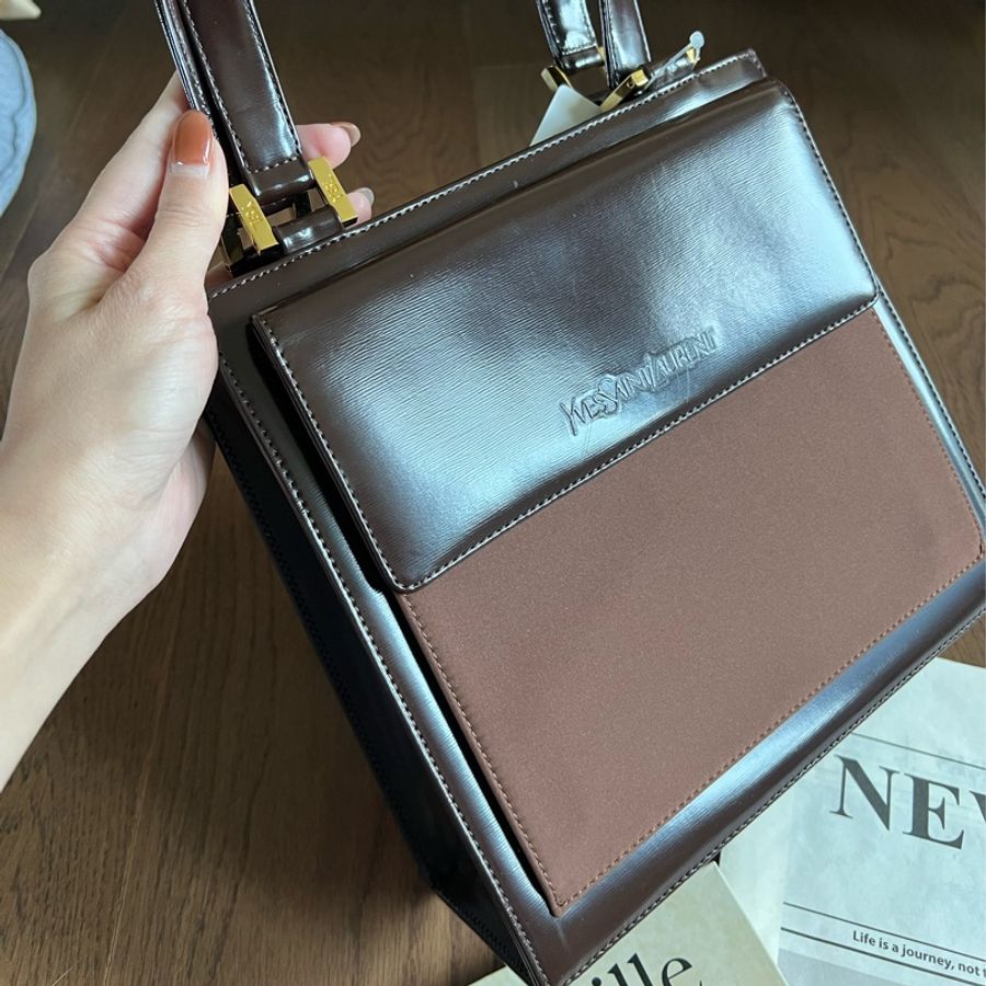 大降價‼️YSL中古單肩包 Kelly包型 美品-3