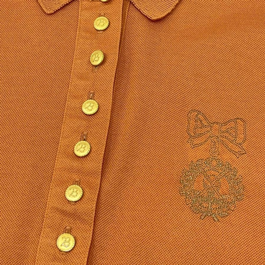 BURBERRYS 金釦POLO上衣-3