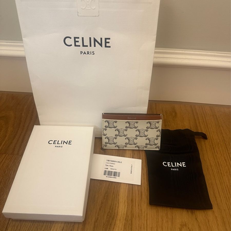 Celine 老花經典卡夾 名片夾-0