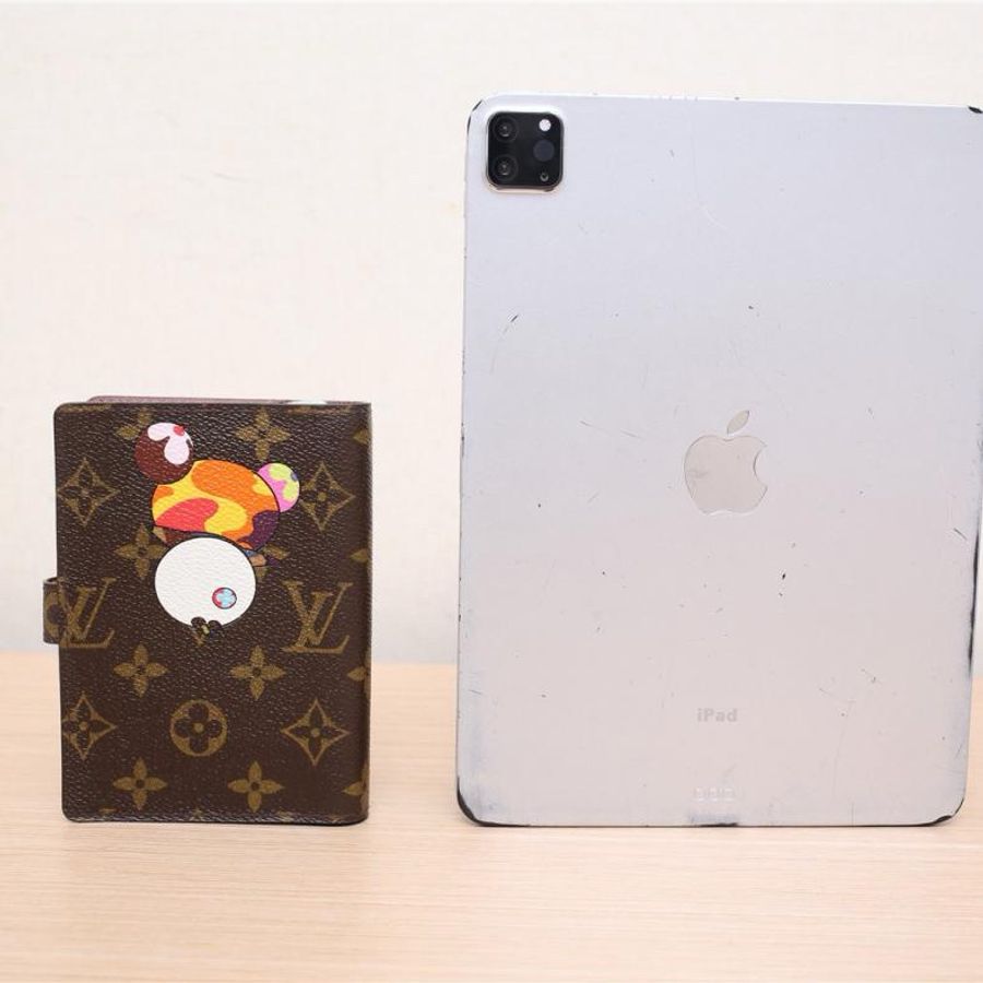 LOUIS VUITTON(路易威登) 中古 村上隆熊貓手帳本 圖案-2