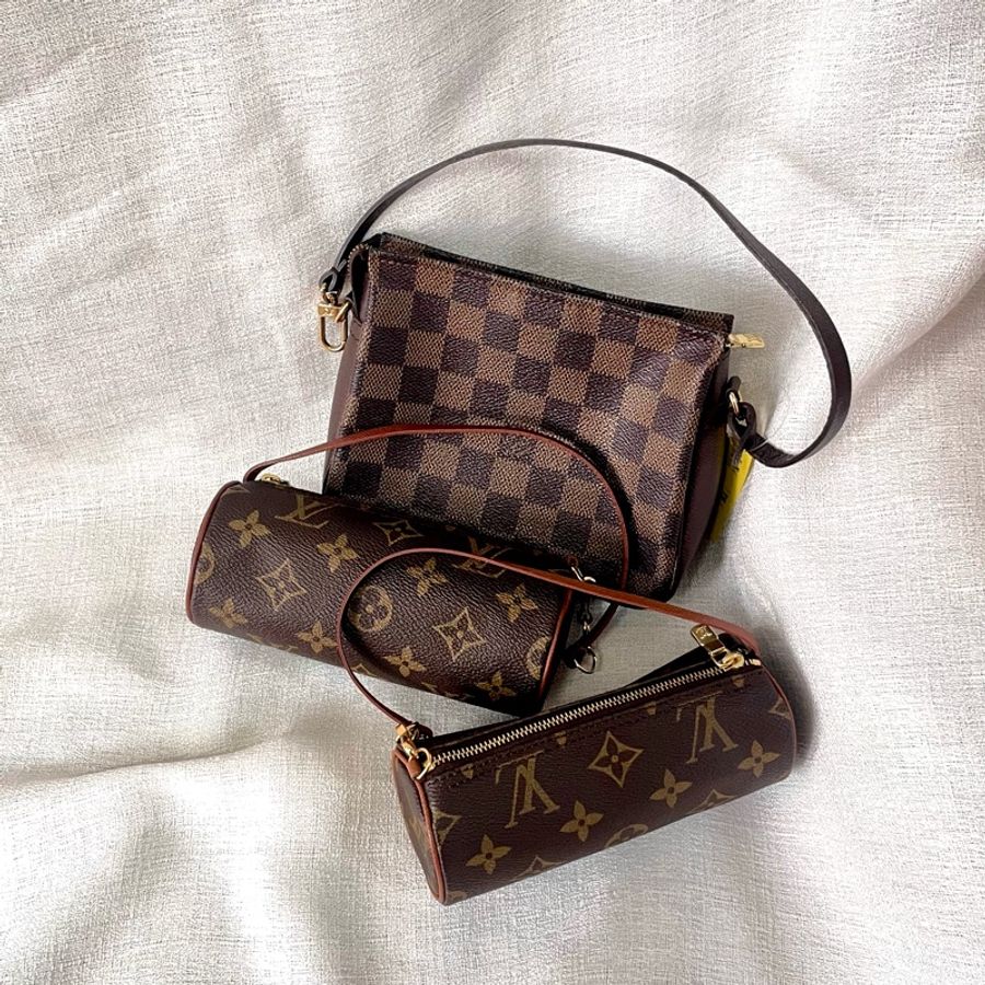 ✨ Louis Vuitton - Monogram Mini Papillon LV 迷你老花巴比龍 斜挎包-1
