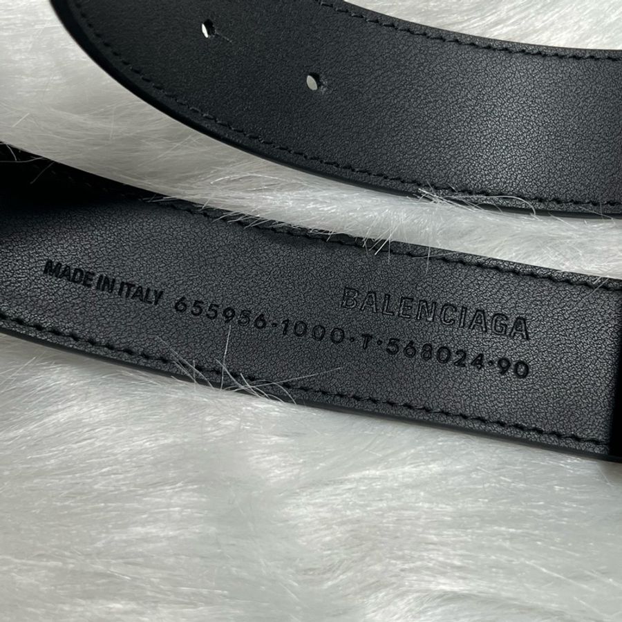 Balenciaga 巴黎世家皮帶 經典 復古金 百搭-3