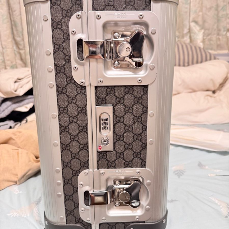 GUCCI & 義大利高奢品牌行李箱聯名款,極限量,可上機行李箱-2
