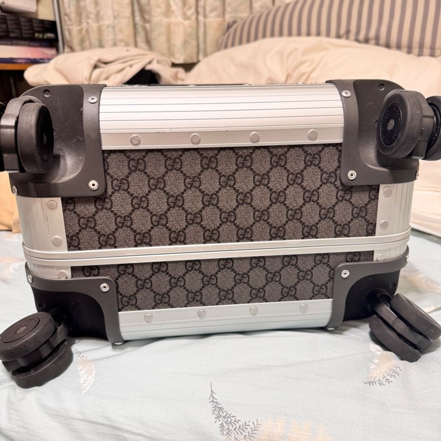 GUCCI & 義大利高奢品牌行李箱聯名款,極限量,可上機行李箱-4