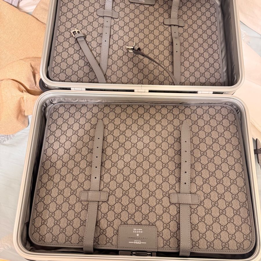 GUCCI & 義大利高奢品牌行李箱聯名款,極限量,可上機行李箱-6