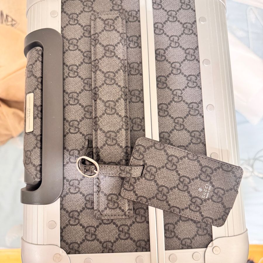 GUCCI & 義大利高奢品牌行李箱聯名款,極限量,可上機行李箱-13