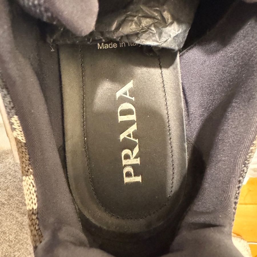 PRADA RUBBER KNIT 運動鞋-8