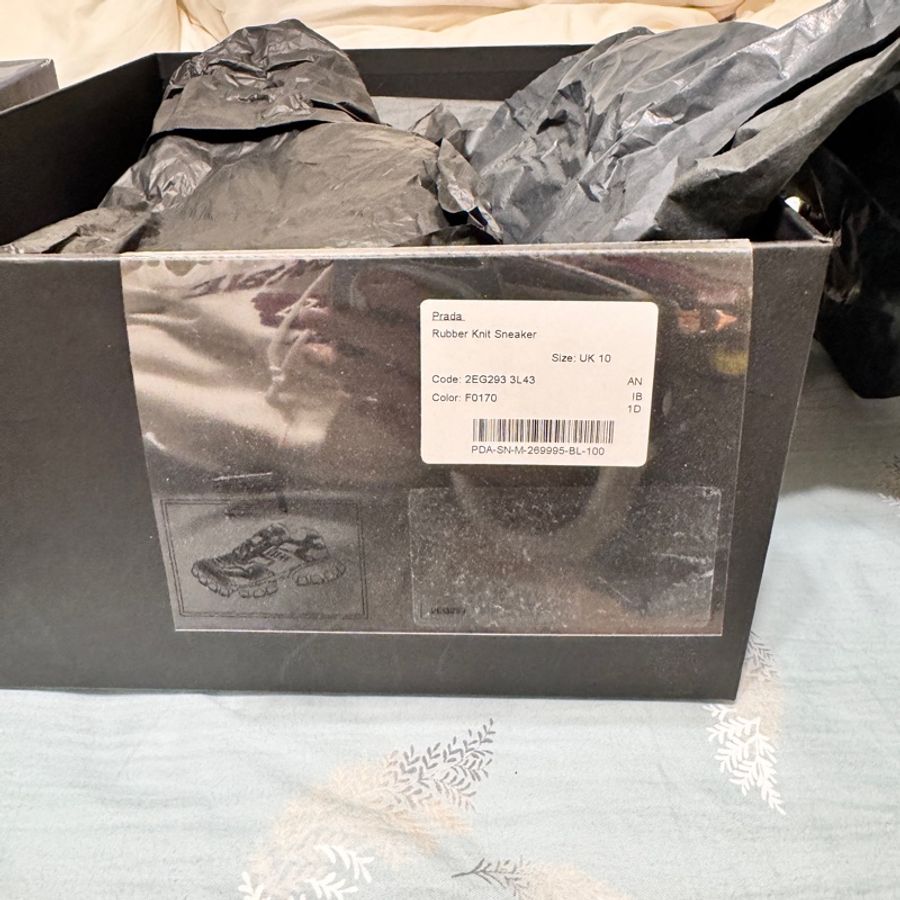 PRADA RUBBER KNIT 運動鞋-15