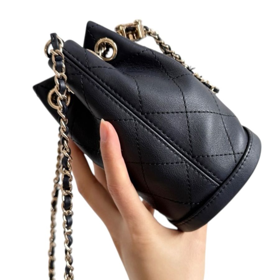 Chanel 水桶 黑色-5