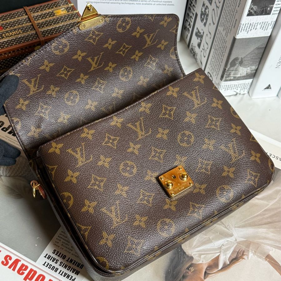 LV Pochette Metis老花郵差包 #最新晶片款-16