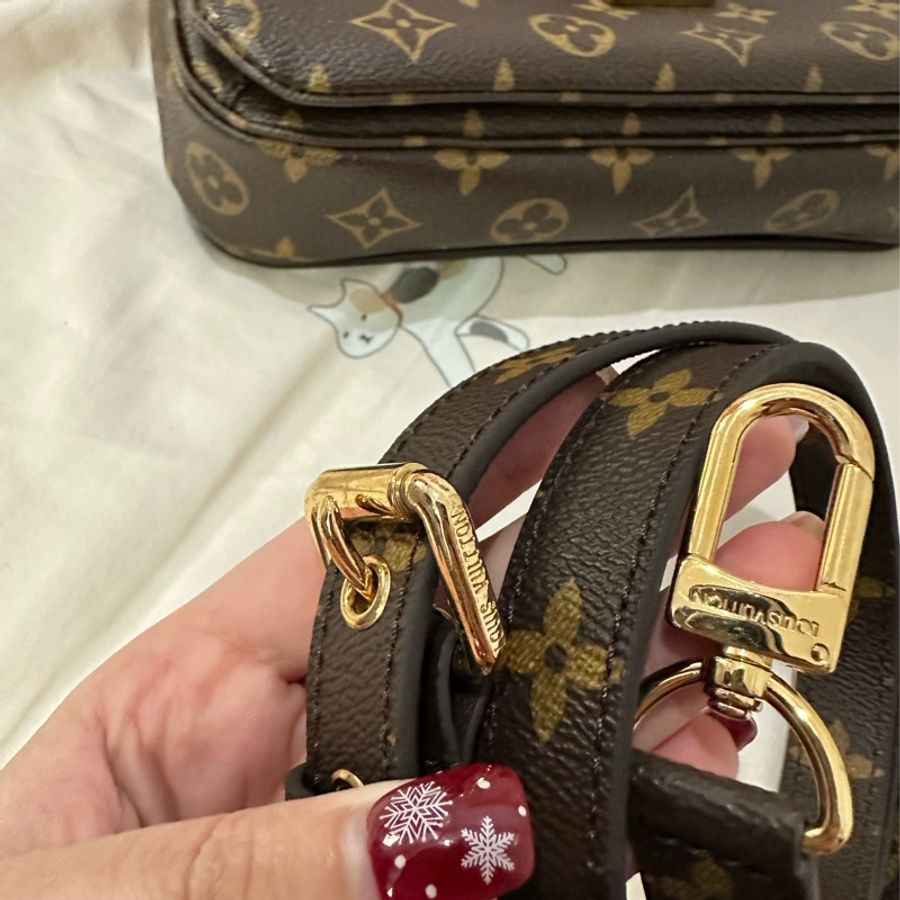 路易威登 全新 未拆模 LV M40780 POCHETTE METIS MONOGRAM 郵差包 肩背手提包-14