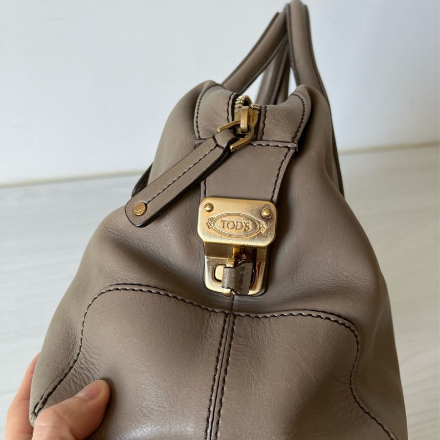 TOD’s 灰色 肩背 手提兩用包-4