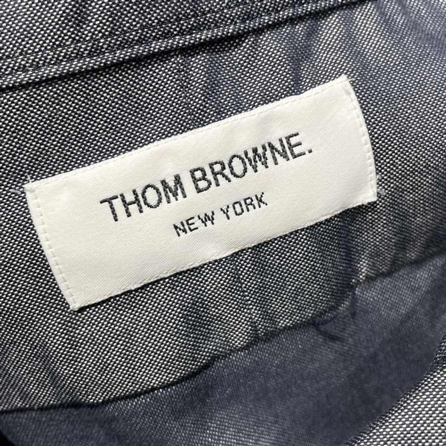 THOM BROWNE 棉製襯衫-4