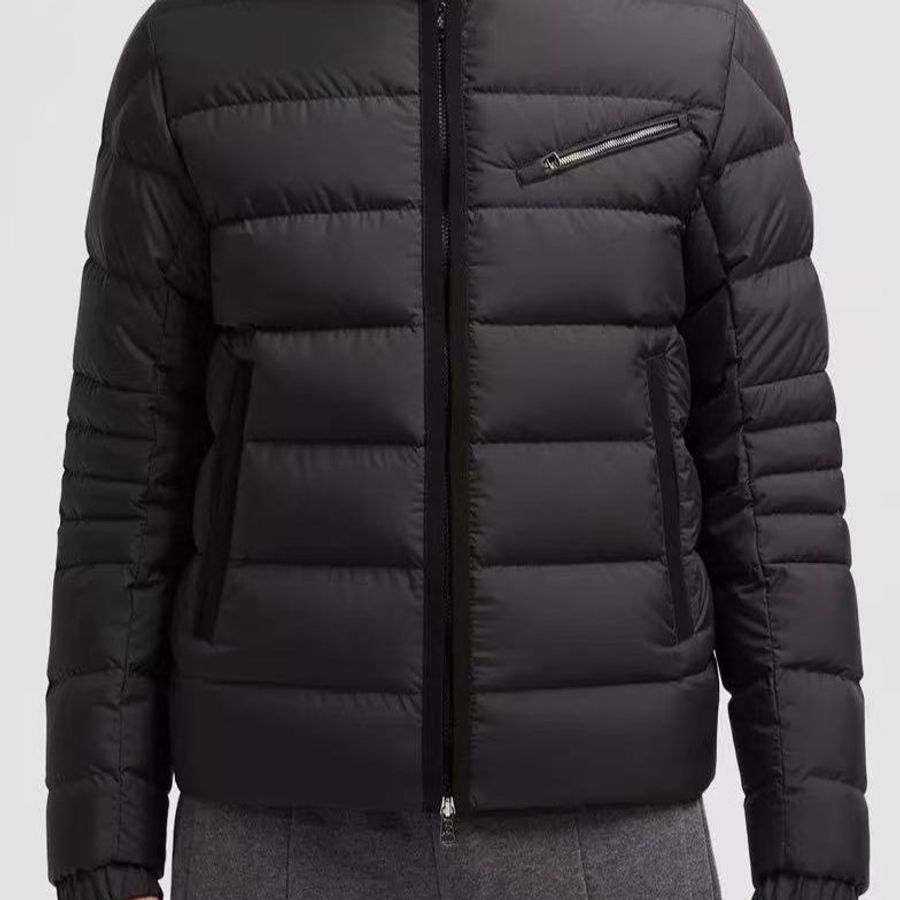 Moncler 2024秋冬折扣男士黑色羽絨服夾克Souilet 2碼-1