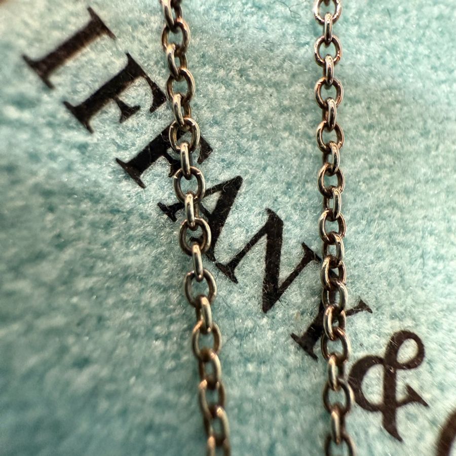 Tiffany 925 純銀 四葉草 幸運草 項鍊 頸鏈 飾品-4