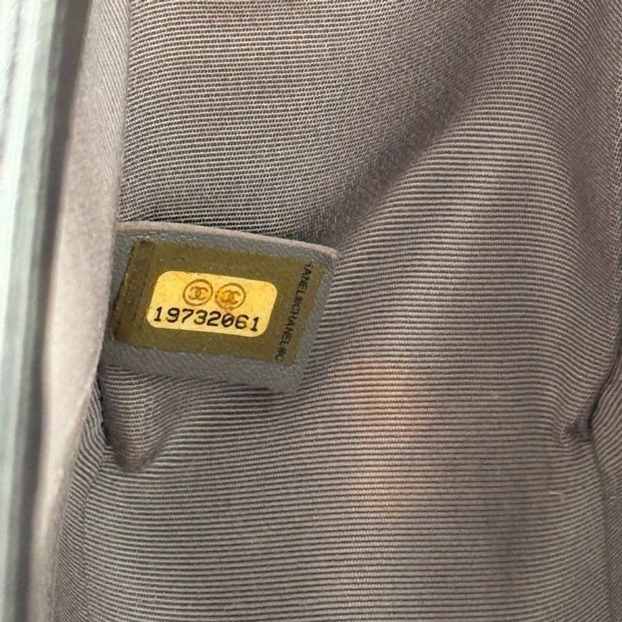 香奈兒 Chanel Le Boy 黑銀 閒置品 25 肩背 側背包-16