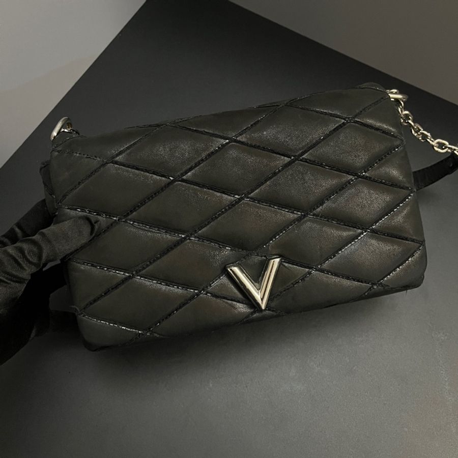 (超便宜 僅此一顆⚠️)LV GO-14 「小羊皮」 專櫃漲價至23萬台幣 手提+斜背+單肩-6